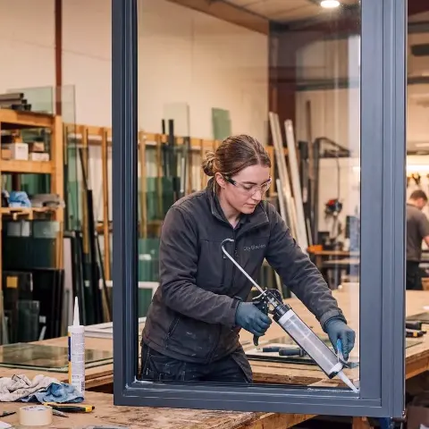 Floeze Tal – Fenstermontage